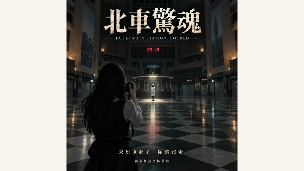 北車驚魂 | 拍照驅鬼恐怖遊戲 | H8