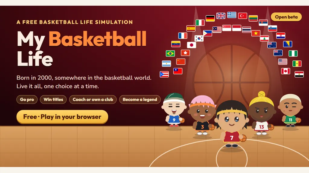 My Basketball Life: a free basketball life simulation