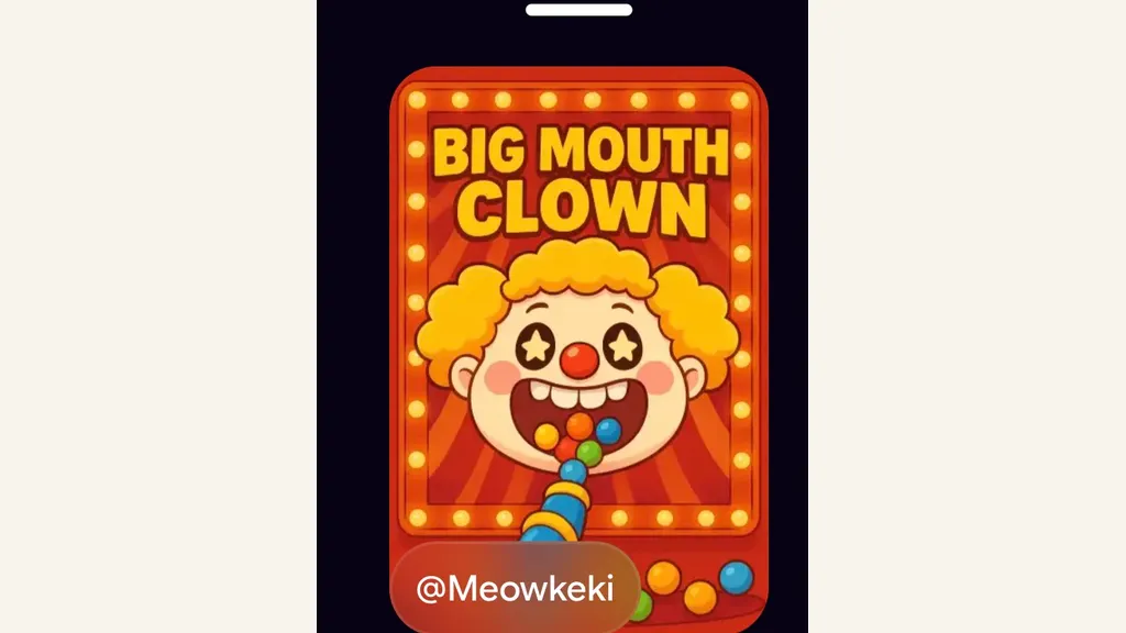 Big Mouth Clown by Meowkeki