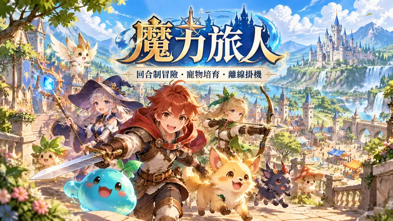魔力旅人 線上掛機回合制冒險網頁遊戲