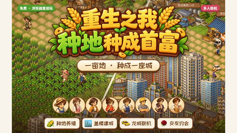 重生之我种地种成首富