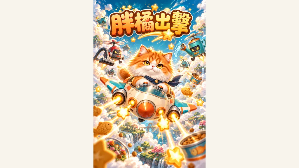 胖橘出擊！｜罐罐保衛戰