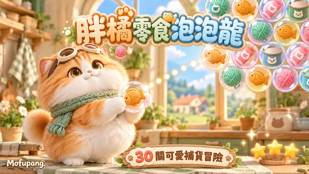 胖橘零食泡泡龙