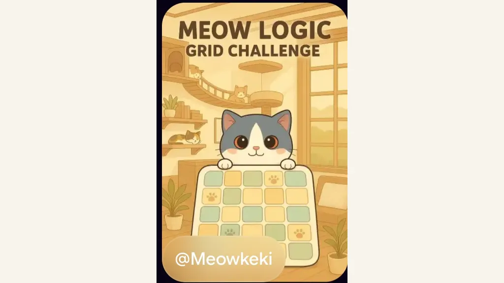 Play Meow Logic Grid Challenge by @Meowkeki