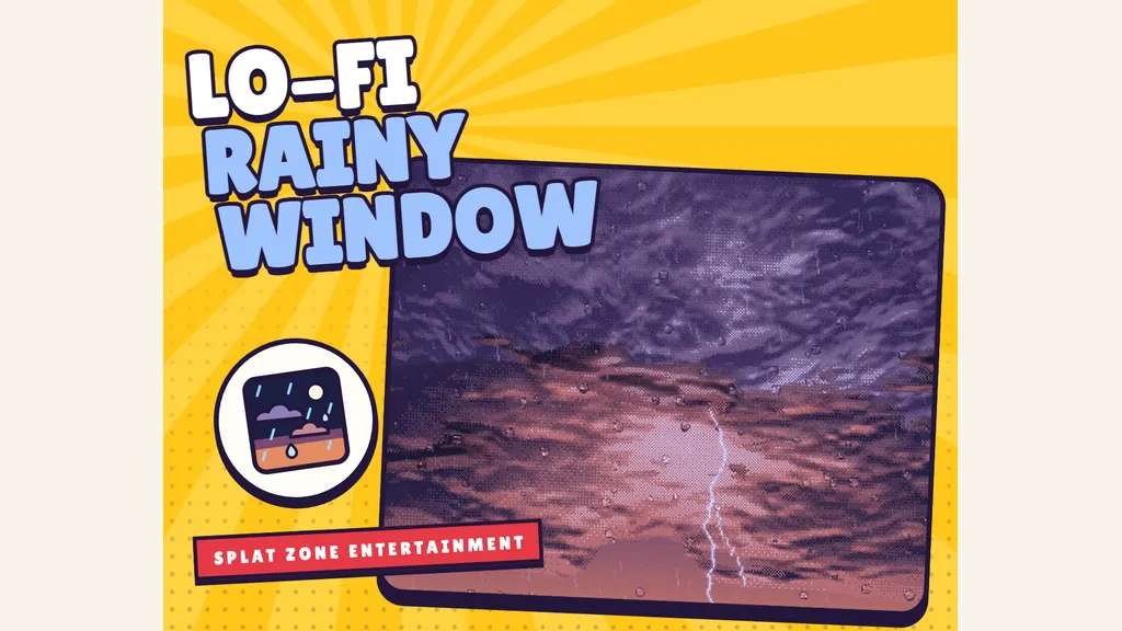 Lo-Fi Rainy Window